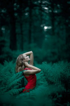 woman-wearing-red-sleeveless-dress-standing-near-fern-leaves-1921168.jpg